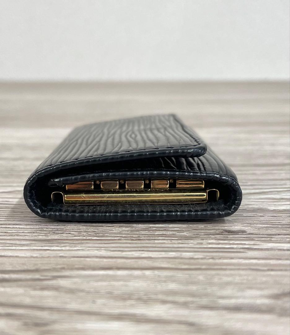 【正規品】LOUIS VUITTON ルイヴィトン エピ 4連 キーケース　黒