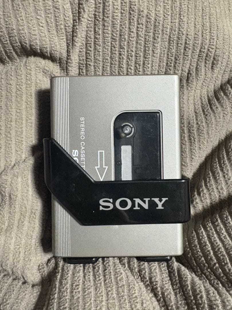 SONY WALKMAN WM-2 カセットウォークマン 銀 ケース付