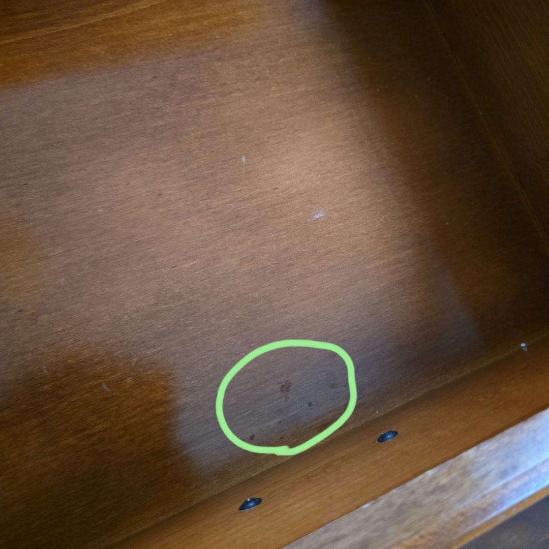 アッティカ　チェスト　三段　イタリア　象嵌　家具　猫足