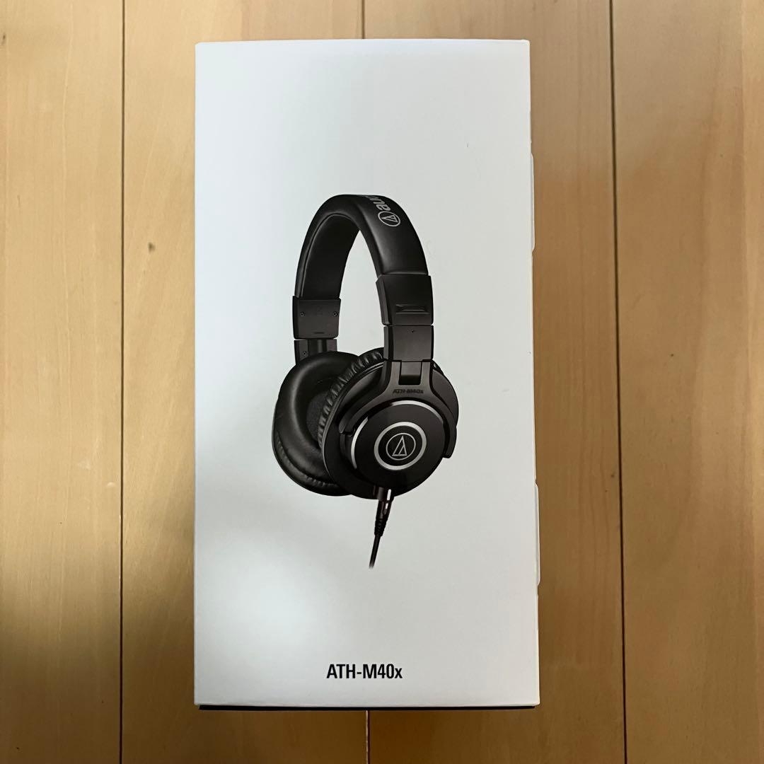 新品 Audio technica オーディオテクニカ　ATH-M40