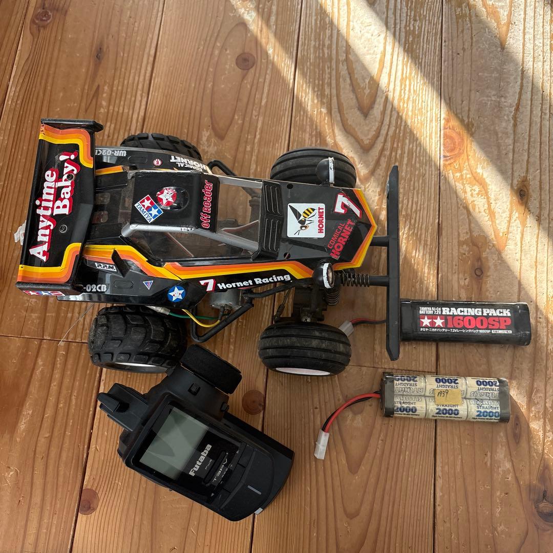 s*G様 【中古】タミヤ　コミカルホーネット　 Futaba 3PV ラジコン送