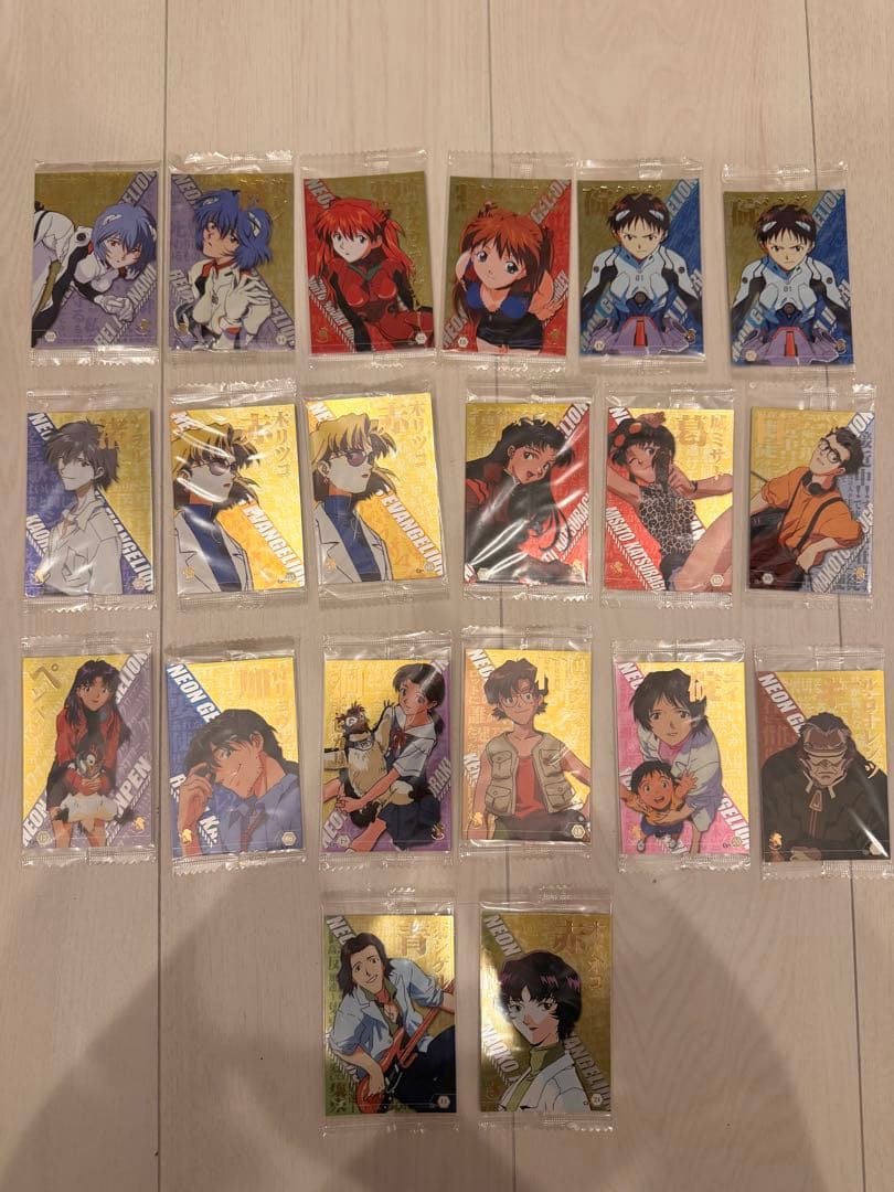 【期間限定値下げ】新世紀エヴァンゲリオン ウエハースカードまとめ売り