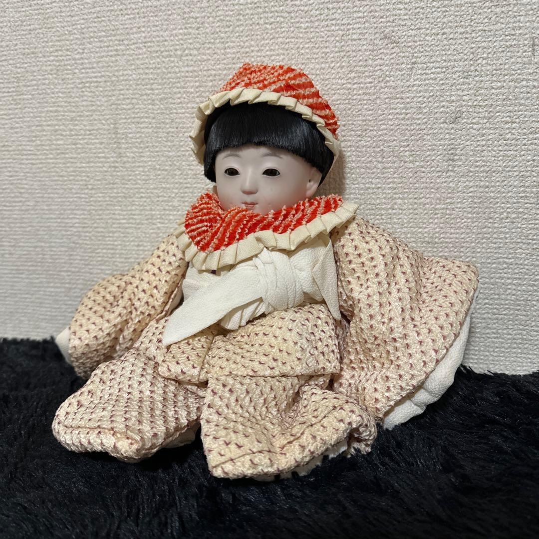 吉田精彩 日本人形 市松人形 ビスクドール ビスクドール 伝統工芸