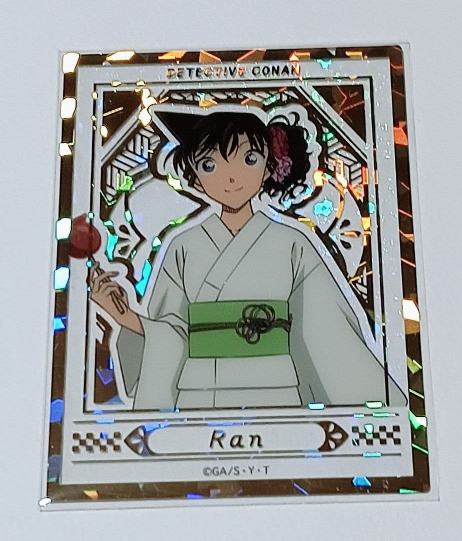 毛利蘭 着物 アクリルキーホルダー＋カード10点セット