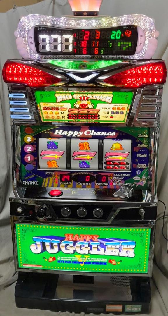 SハッピージャグラーVIII【現行6号機】（ジャグランプ付属＆不要機付）