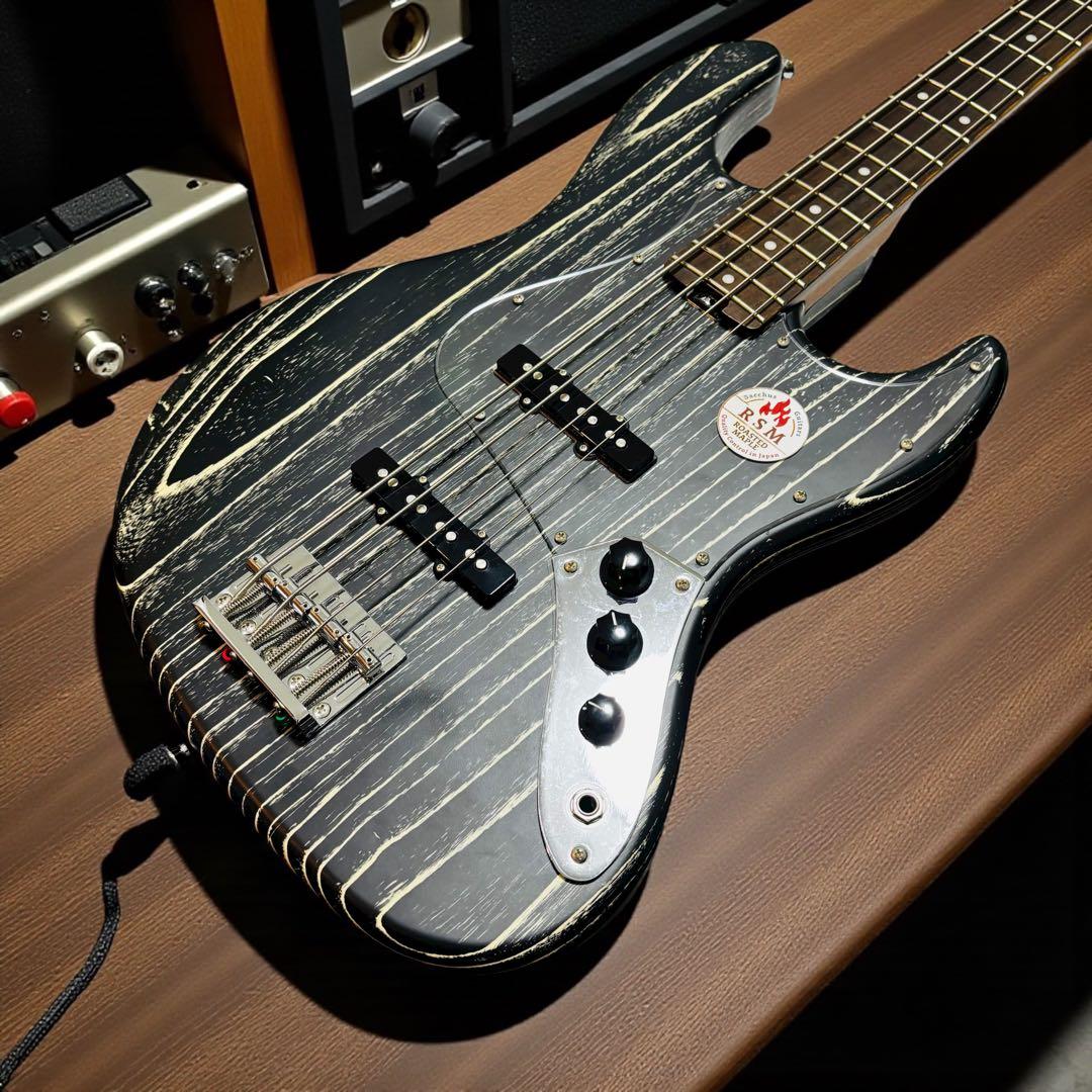 【希少】バッカス SWL4-ASH RSM エレキベース 上位モデル ゼブラ