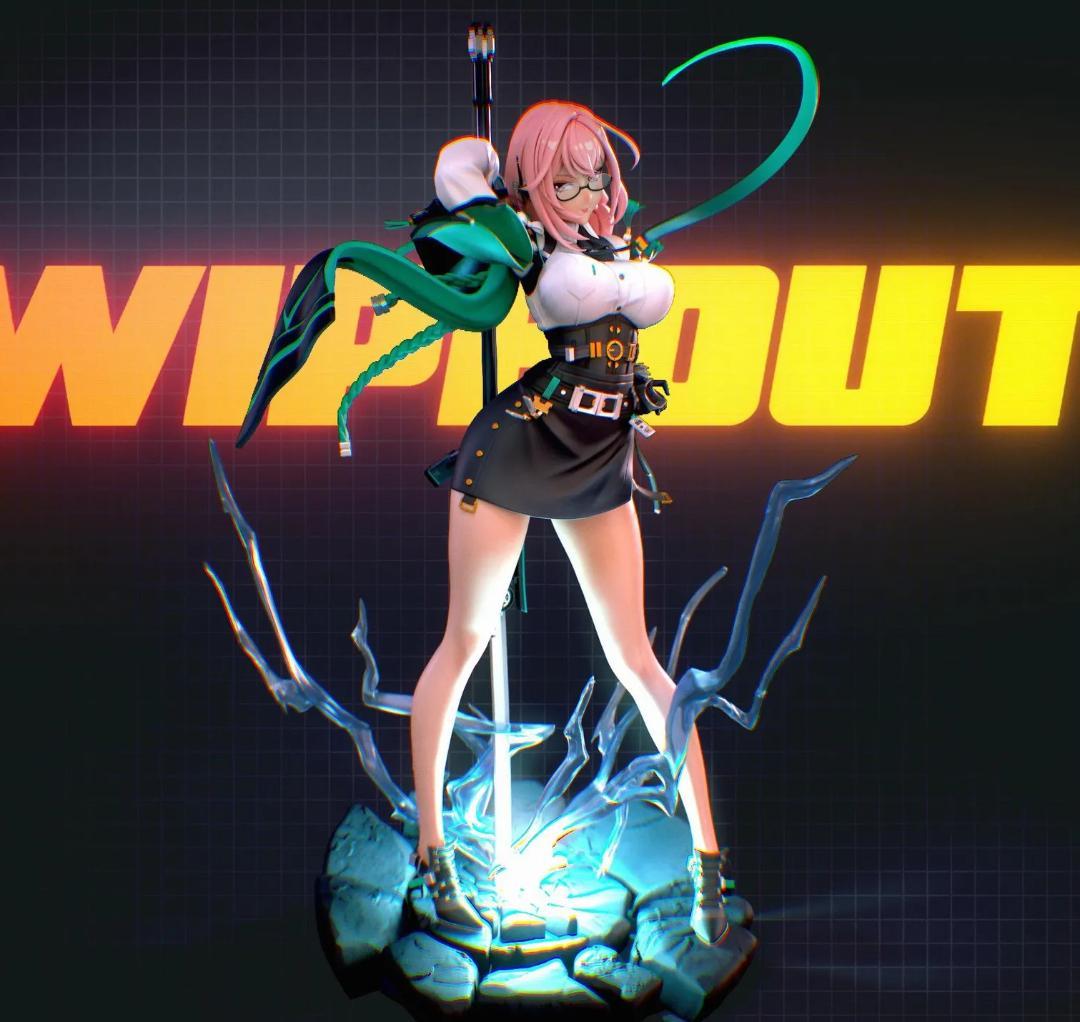 1/7　未塗装 未組立　【ヤナギ ゼンレスゾーンゼロ】フィギュア　ガレージキット