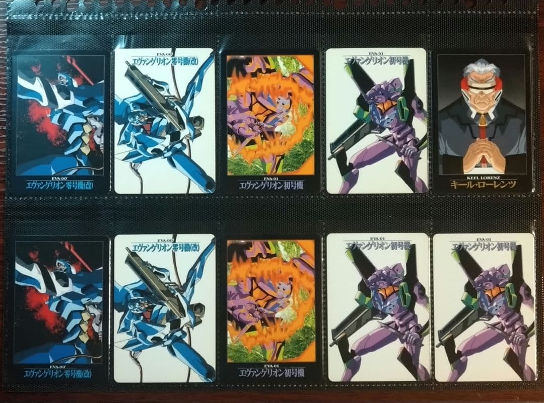 新世紀エヴァンゲリオン バンダイカードダス 85枚セット　キラ有