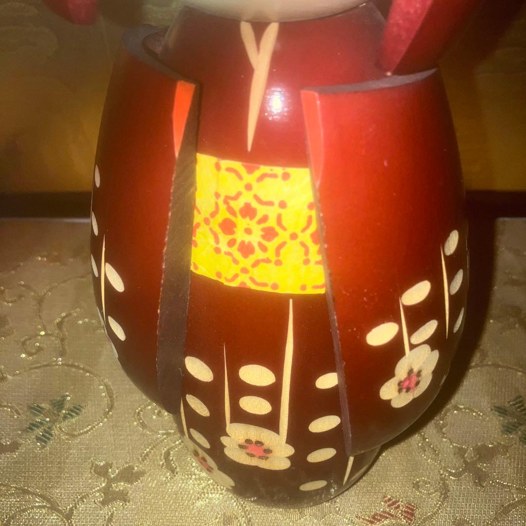 【超特級呪物】曰く付き　チョウピラコ様宿る可愛らしいコケシ人形　縁起物　開運