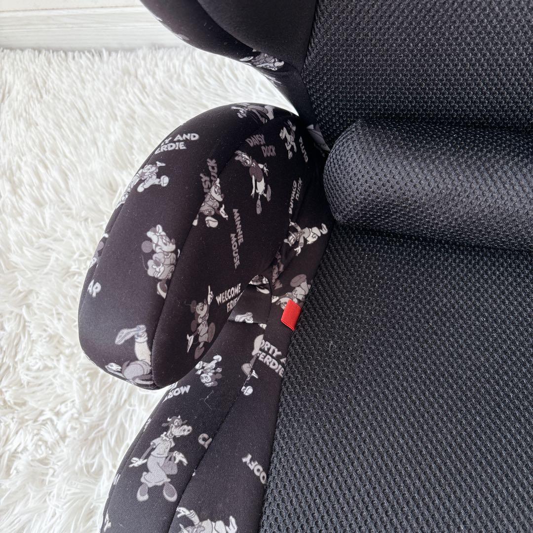 【極美品】ディズニー　ハイバック　ジュニアシート　ISOFIX ミッキーマウス