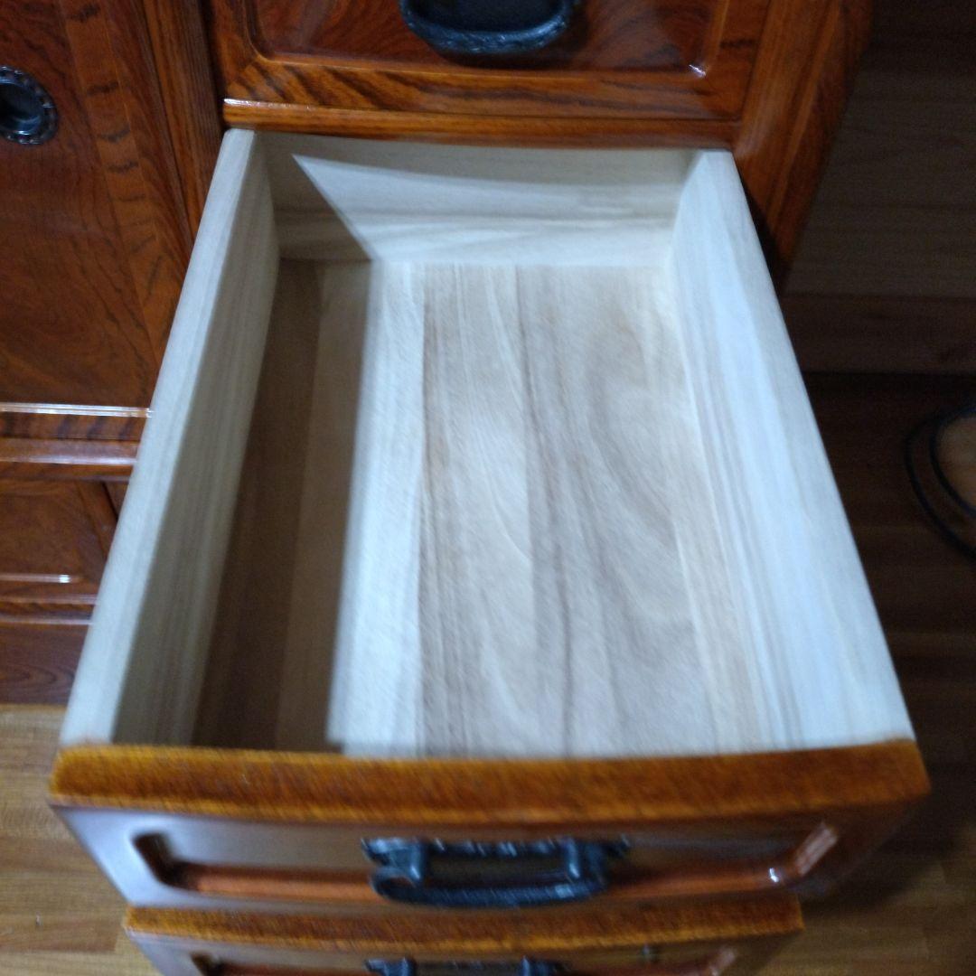 [美品/欠損なし]半軒　茶箪笥　柿棚(下部)※上部同時購入要