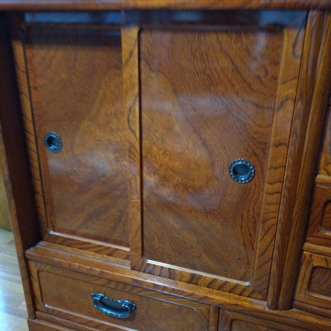 [美品/欠損なし]半軒　茶箪笥　柿棚(下部)※上部同時購入要