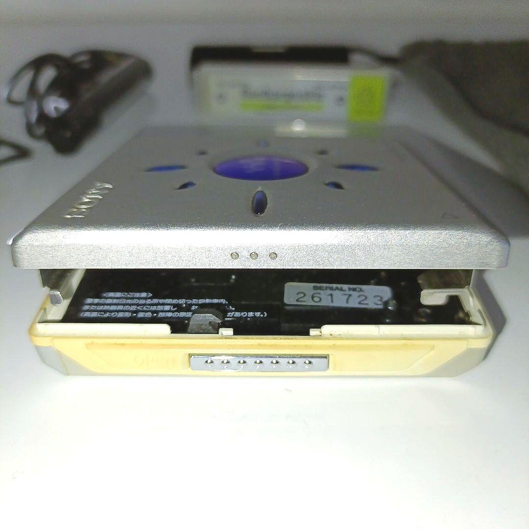 SONY MDウォークマンMZ-E500＋中古mini disc25枚