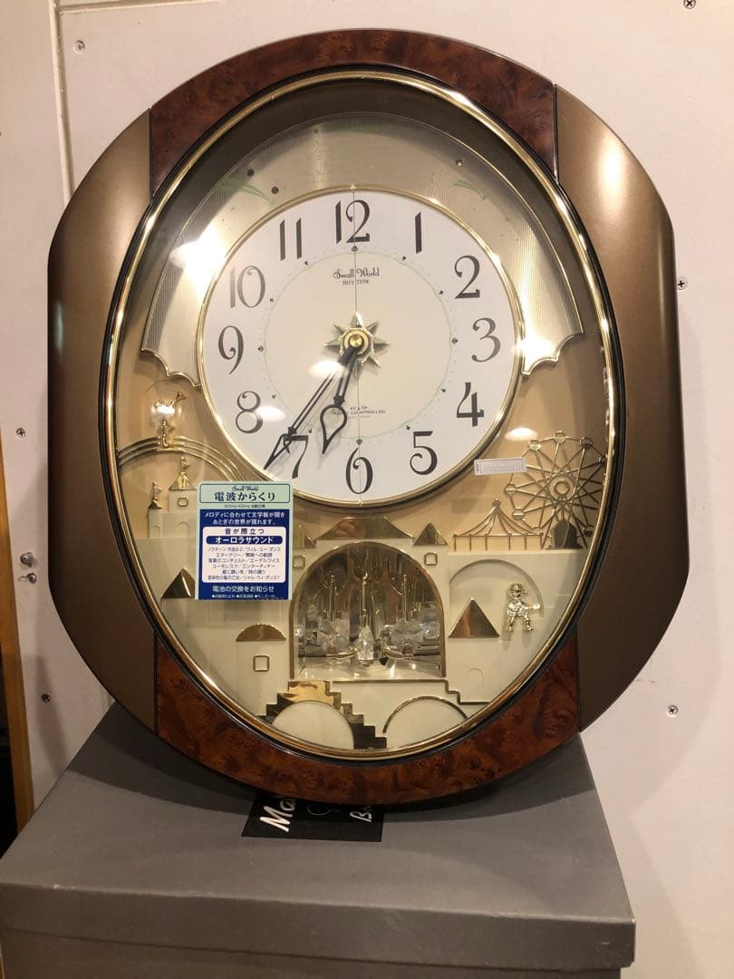 リズム　からくり時計　パルタージュ　スモールワールド