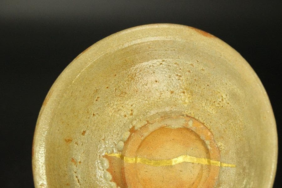 唐津 平 皿 φ13.5cm 骨董品(A422)