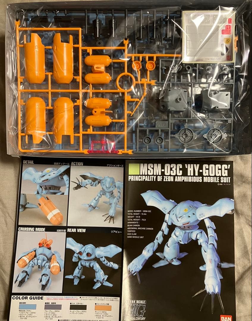 ガンプラHG 0080／0083関連 6種セット 未組立 ガーベラ・テトラ等