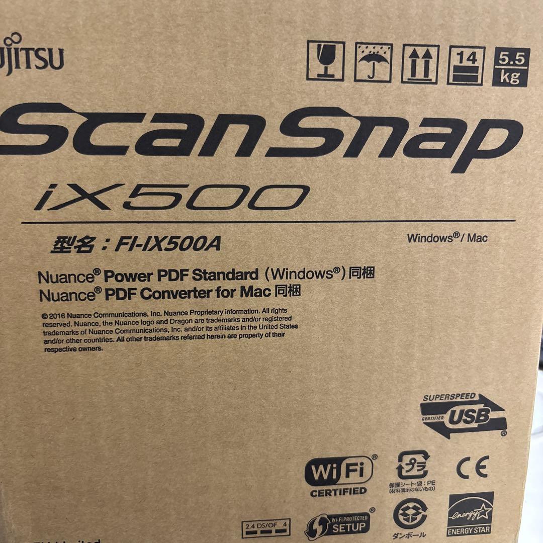 ScanSnap iX500 スキャナー