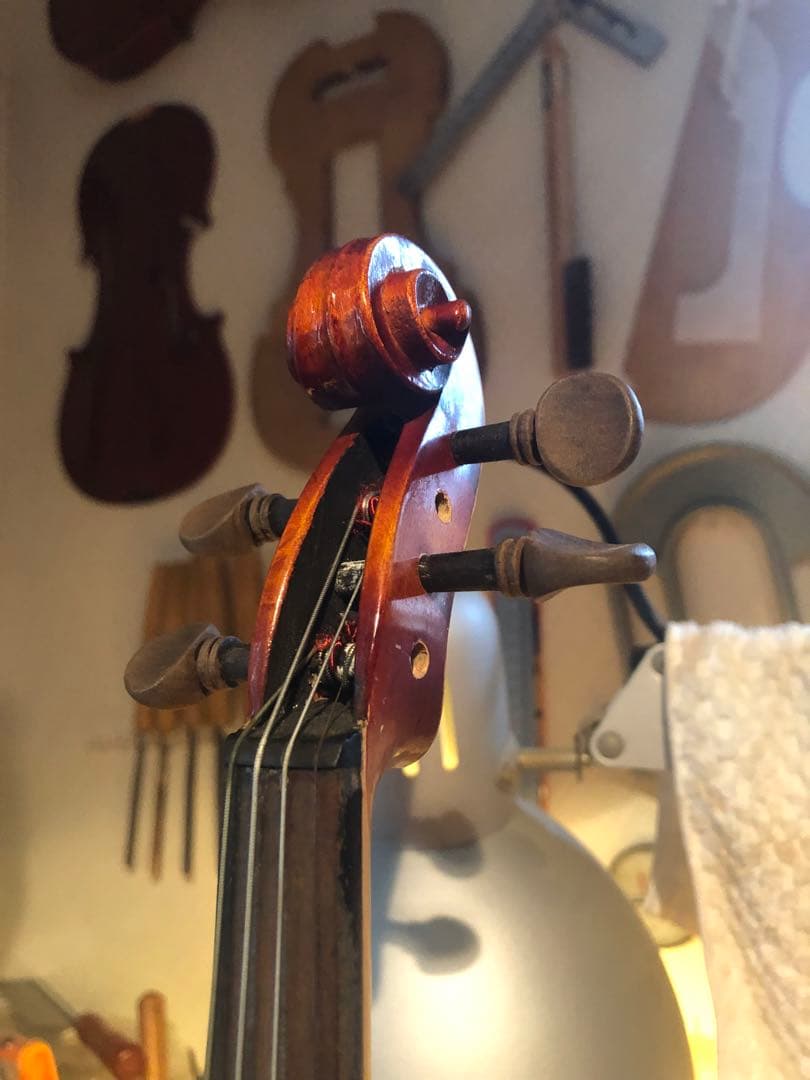 【駒&魂柱調整済】SuzukiバイオリンNo130 1/8 1974