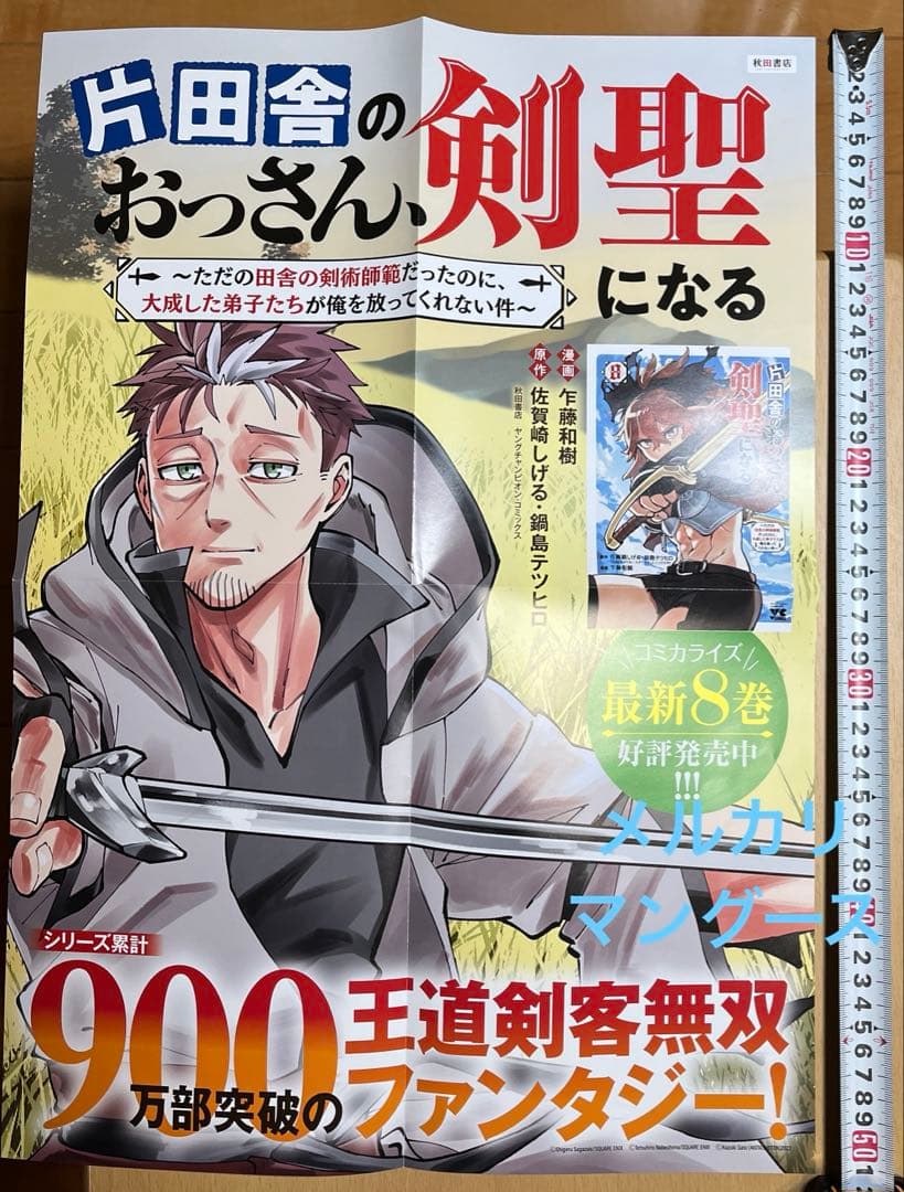 片田舎のおっさん、剣聖になる　ポスター・グッズセット