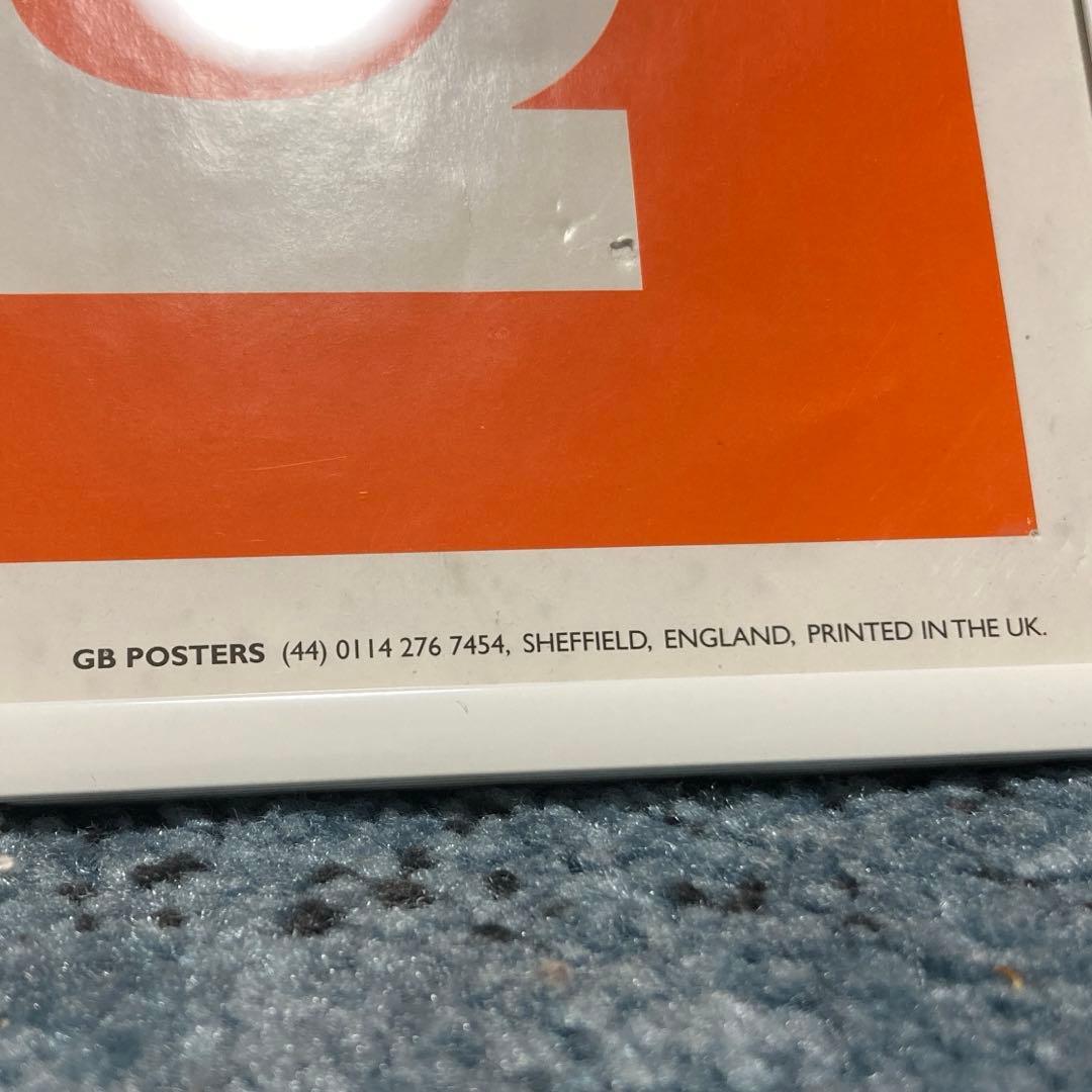 trainspotting ポスター　ヴィンテージ　映画　額付き　イギリス製