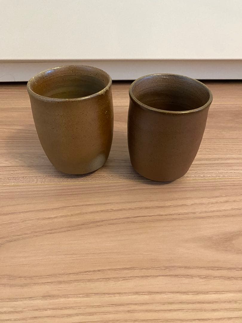 備前焼　急須、湯呑みセット