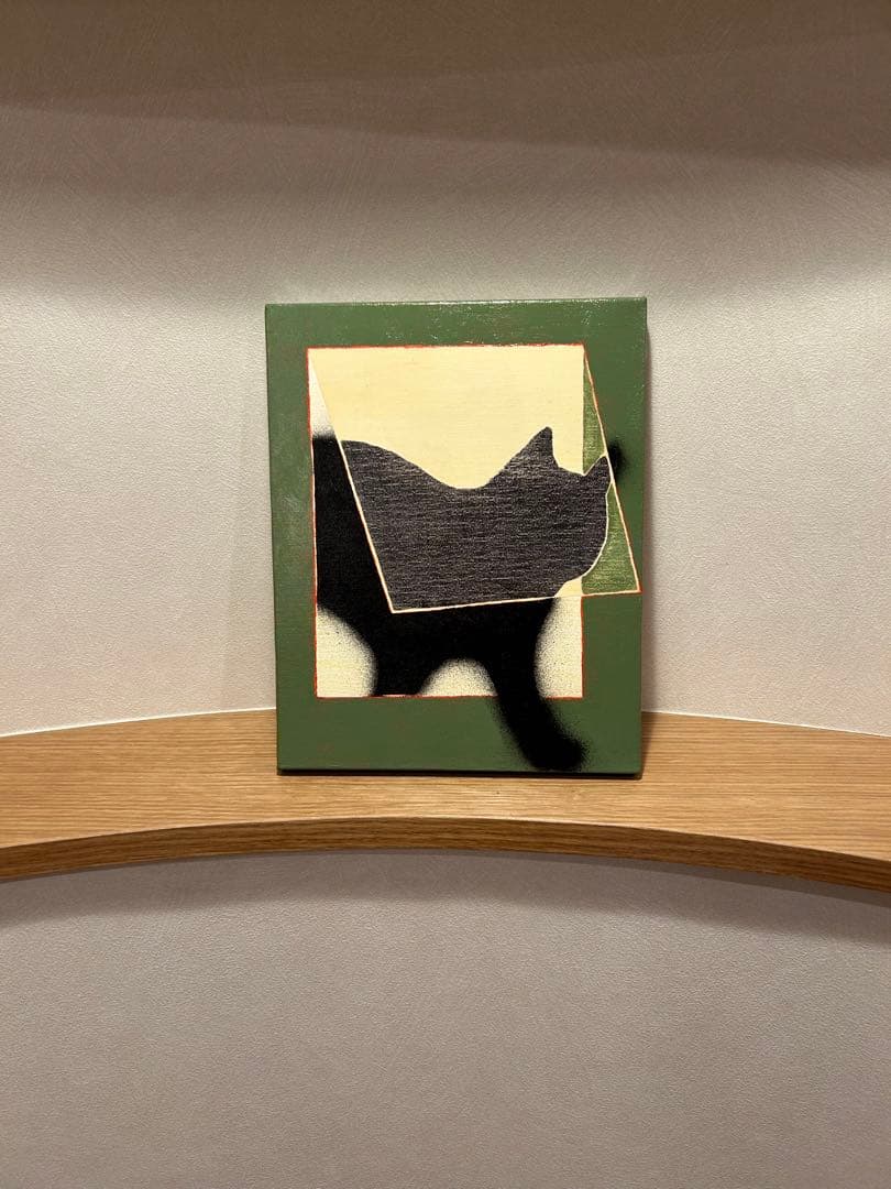 麻生知子さん　　猫ドア　　2023年