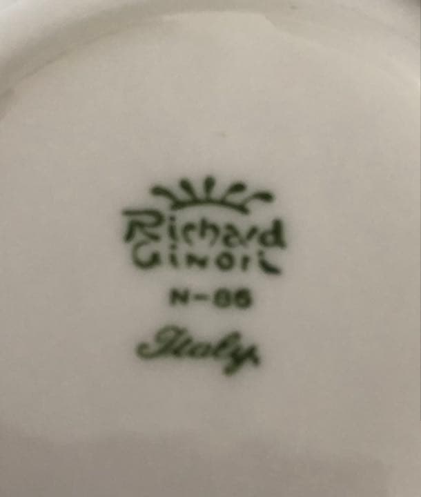 リチャードジノリ　アンティーク　レトロ　デミタス