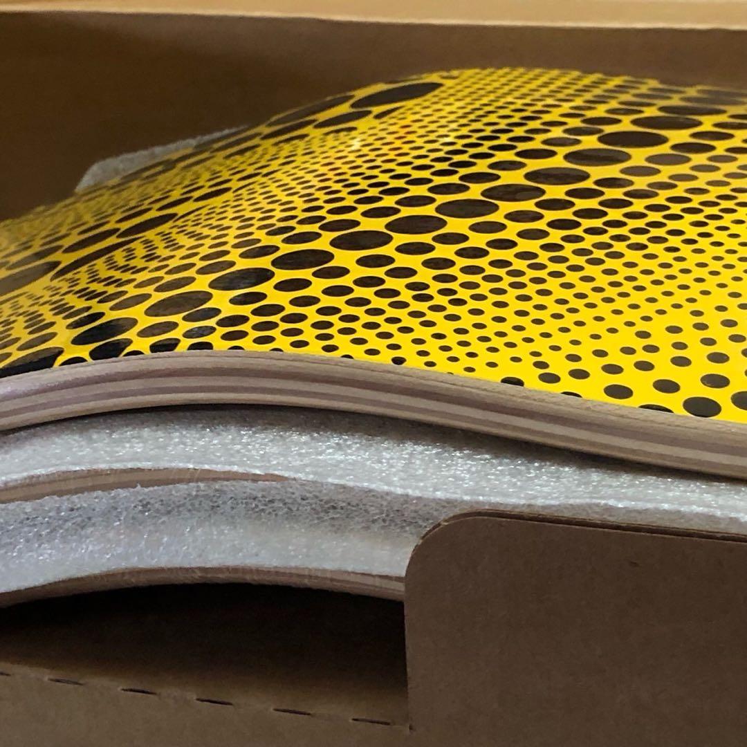 草間彌生 Yellow Trees Skateboard Triptych 3枚