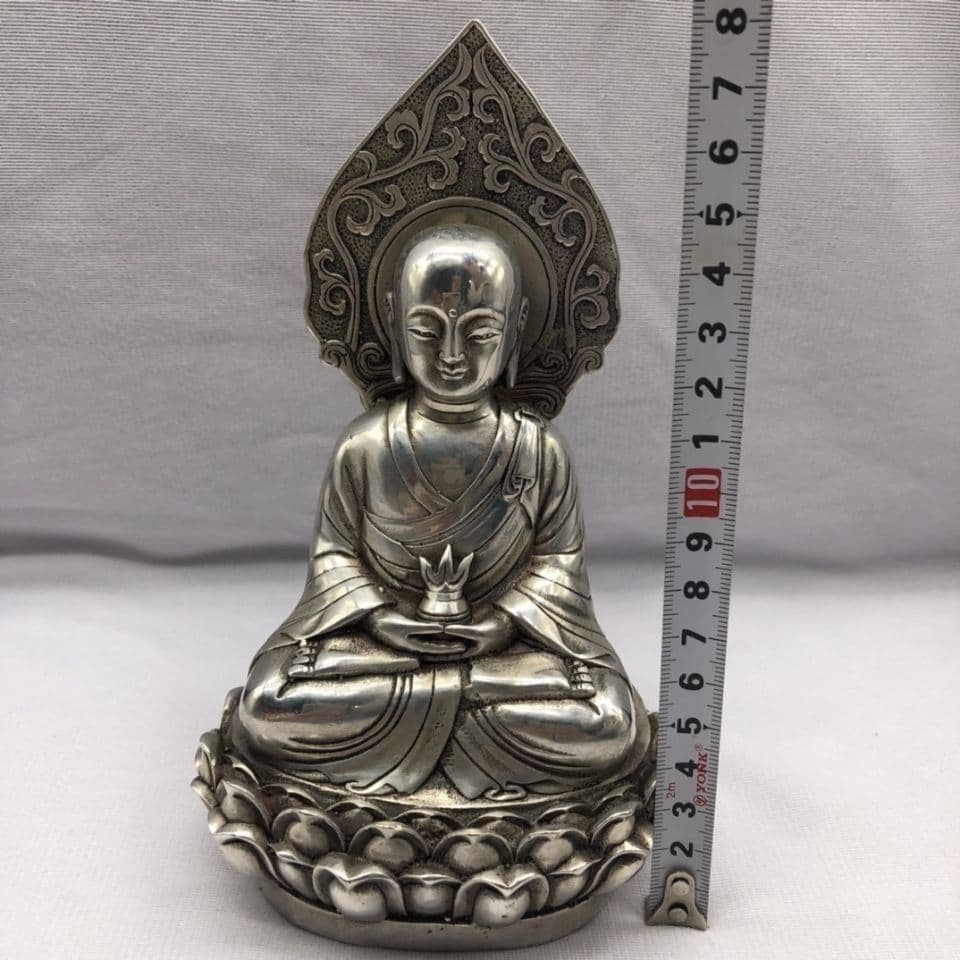 地蔵王菩薩像 銅仏像 工芸品置物