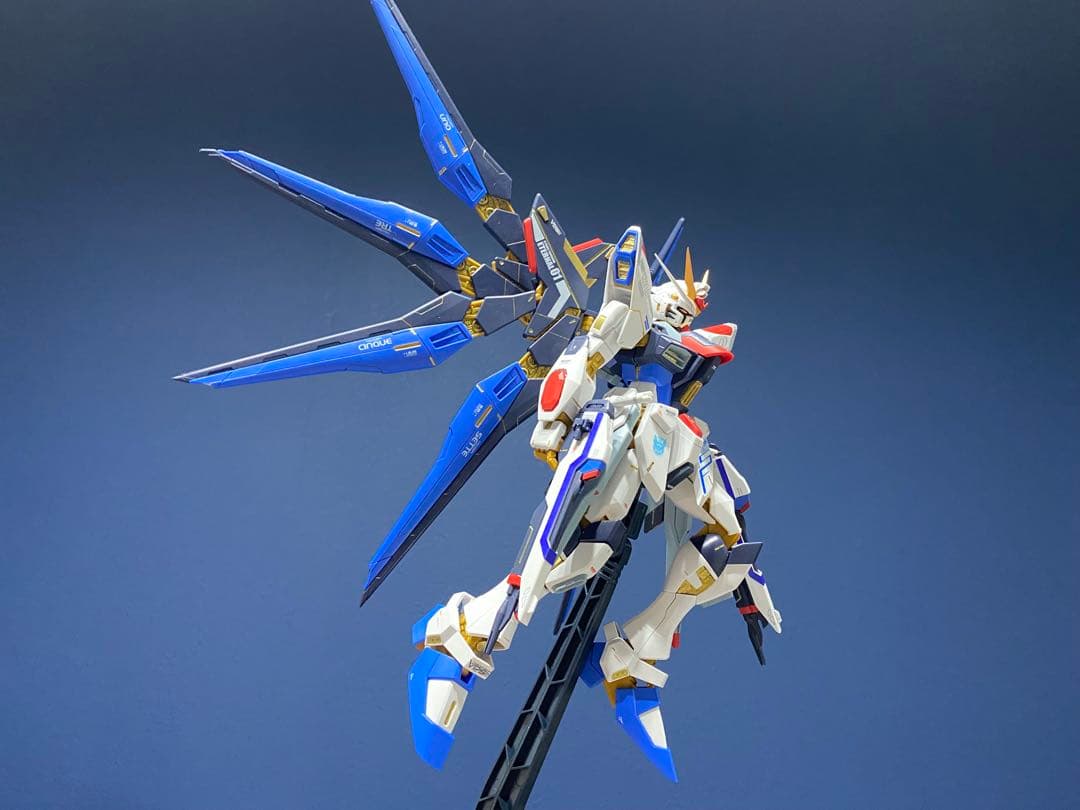 MG ストライクフリーダムガンダム、弍式風、マイティーストライク換装セット完成品