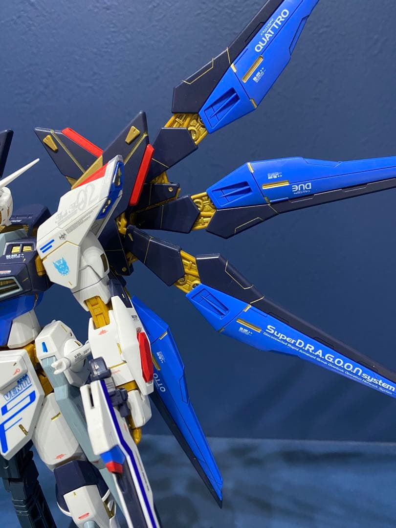 MG ストライクフリーダムガンダム、弍式風、マイティーストライク換装セット完成品