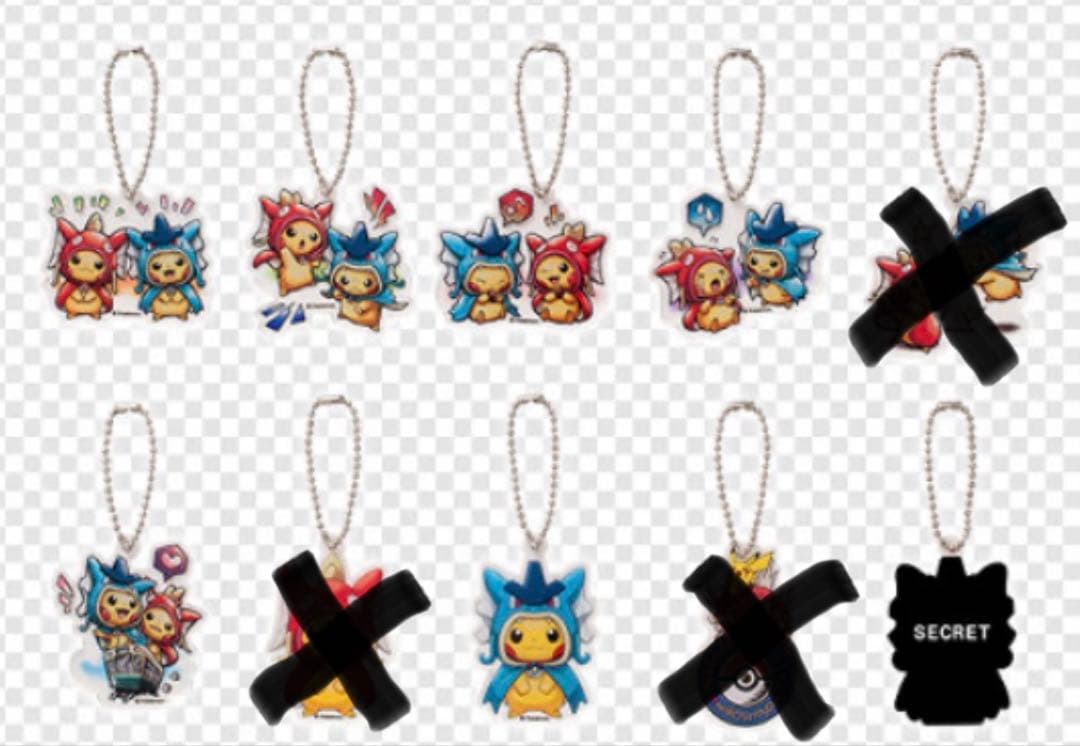 ポケモンセンター コイキングごっこ ギャラドスごっこ ピカチュウ まとめ売り