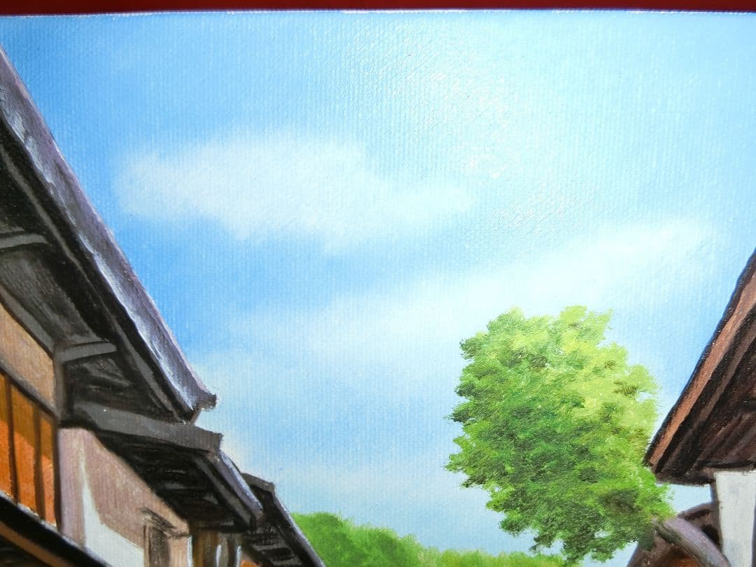 【ART】朝隈敏彦真筆(妻籠宿)4号