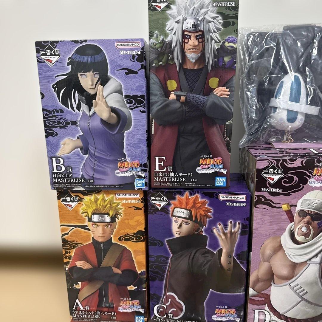 一番くじ NARUTO-ナルト- 疾風伝 輪廻の嘆きと平和の懸け橋　コンプリート