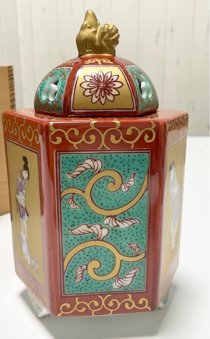 九谷焼ꕤ伊万里ꕤ香炉ꕤ大秀作ꕤ未使用