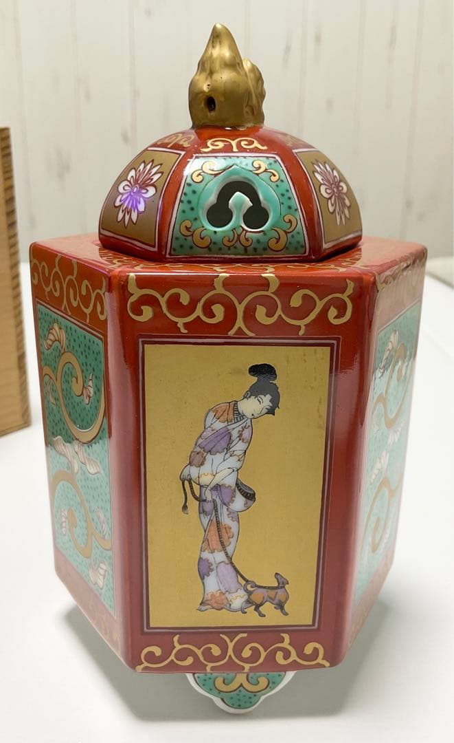 九谷焼ꕤ伊万里ꕤ香炉ꕤ大秀作ꕤ未使用