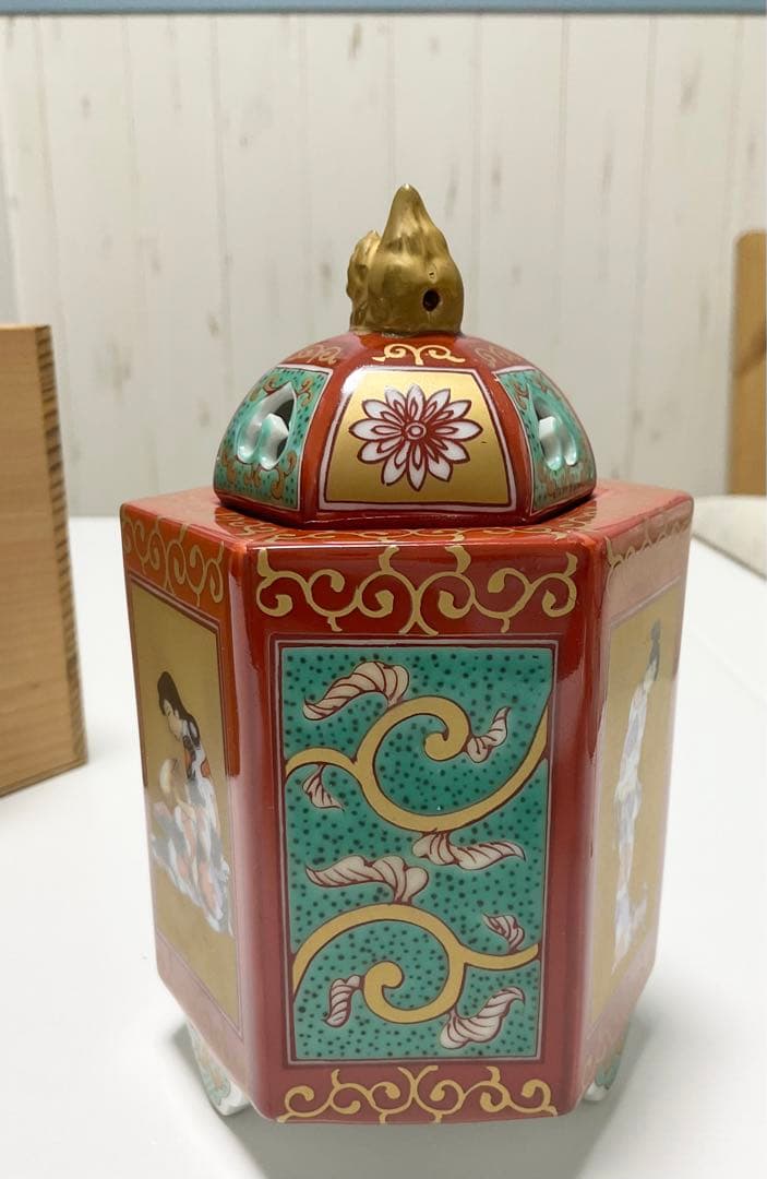 九谷焼ꕤ伊万里ꕤ香炉ꕤ大秀作ꕤ未使用