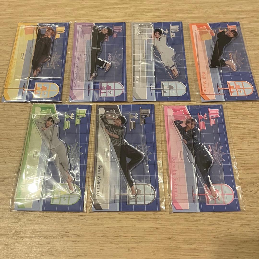 【購入前コメント必須】 Man RAYS パジャマアクスタ 7体セット