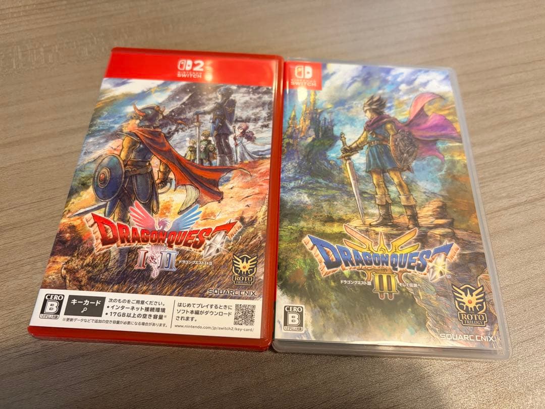 ドラゴンクエスト I・II & III セット　Switchソフト