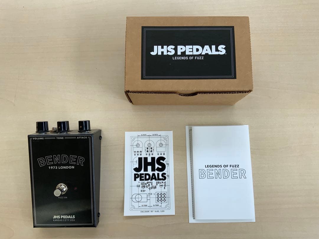 ギター JHS PEDALS BENDER 1973 LONDON