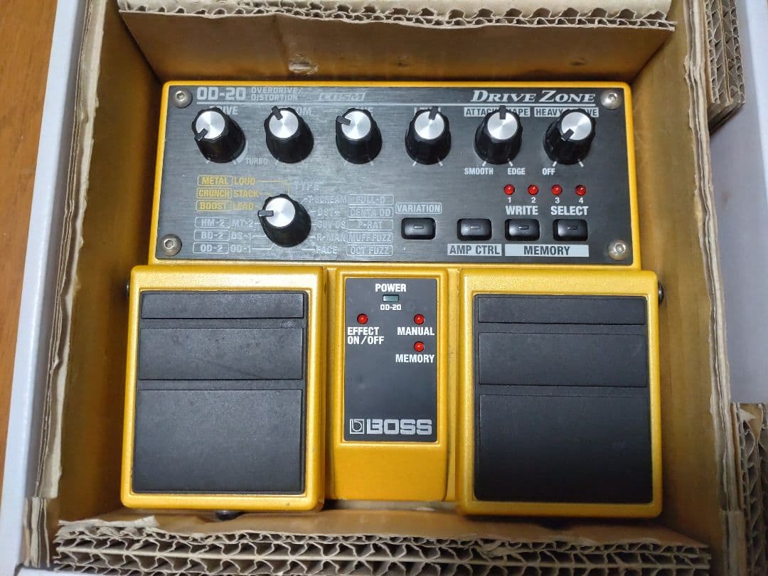 中古BOSS OD-20 DRIVE ZONE オーバードライブディストーション