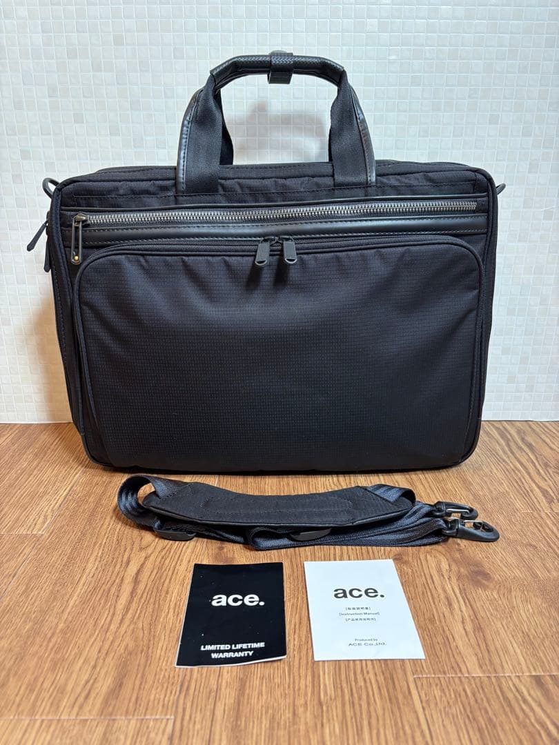 ace.エース フレックスライト フィット B4ビジネスバック 3way