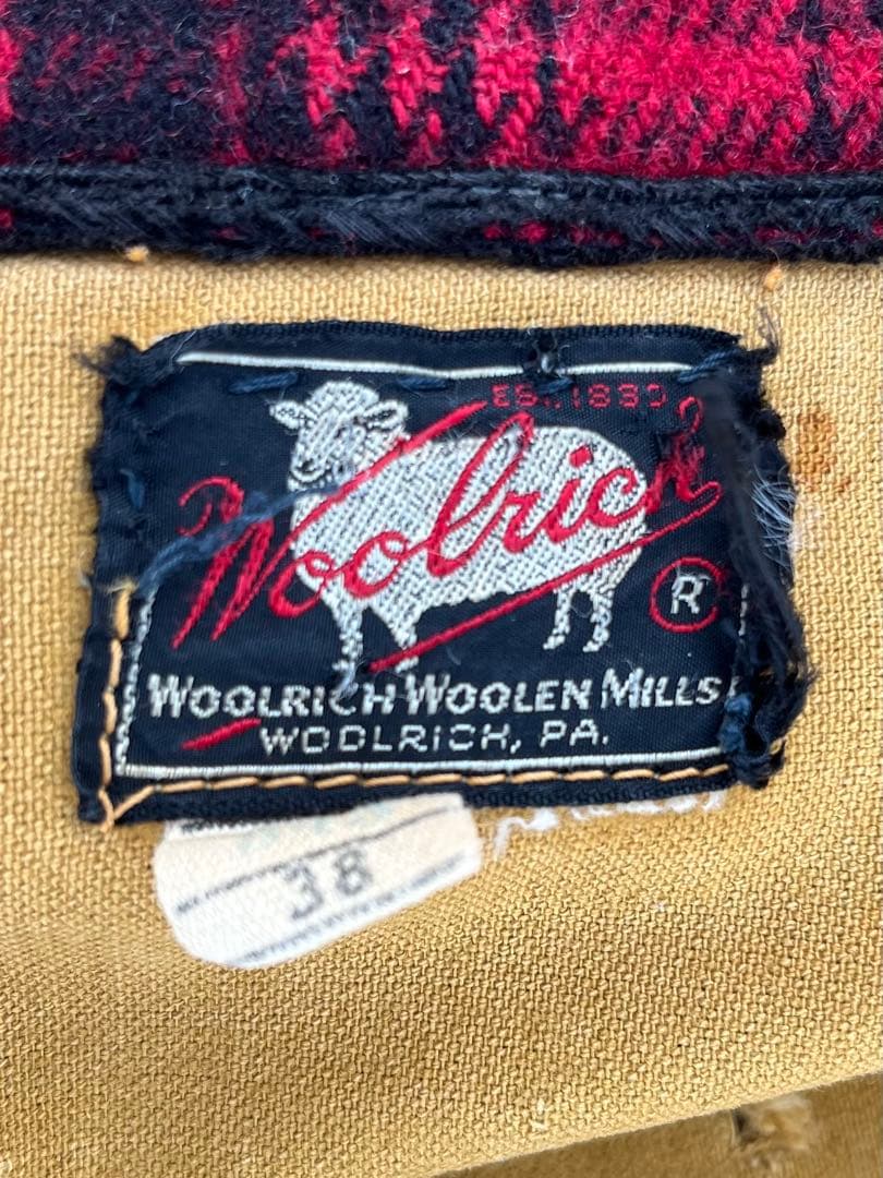 Woolrich マッキーノ　フランネルジャケット 38