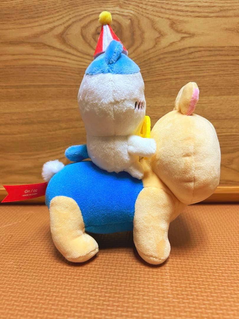 ちいかわ　ぴーぽぽぬいぐるみ3種セット(ちいかわ・ハチワレ・うさぎ)