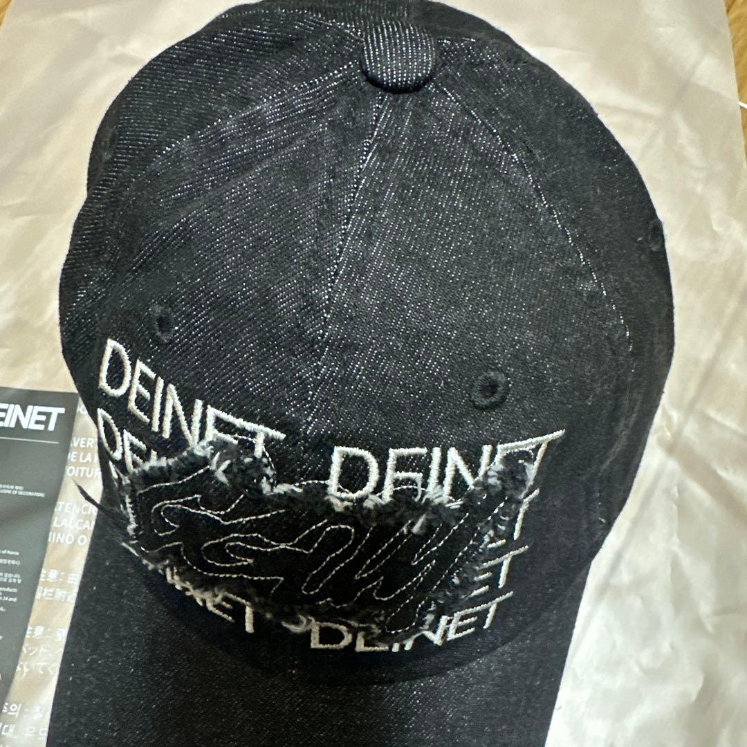 TXT ヨンジュンGGUM X DEINET キャップ　黒