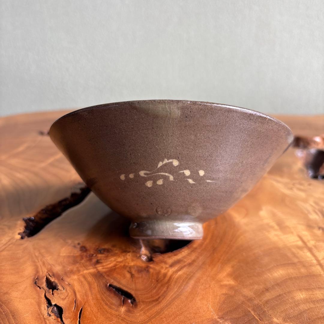 韓国人間文化財 池順鐸 高麗茶碗 平茶碗 抹茶碗 茶道具 共箱