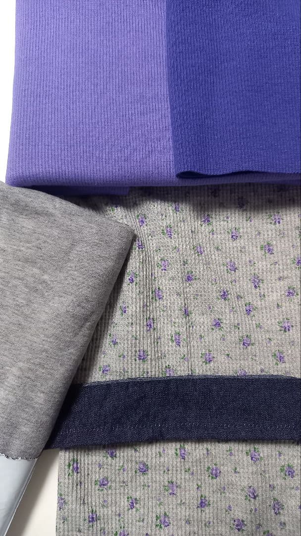 デニムスカート付き