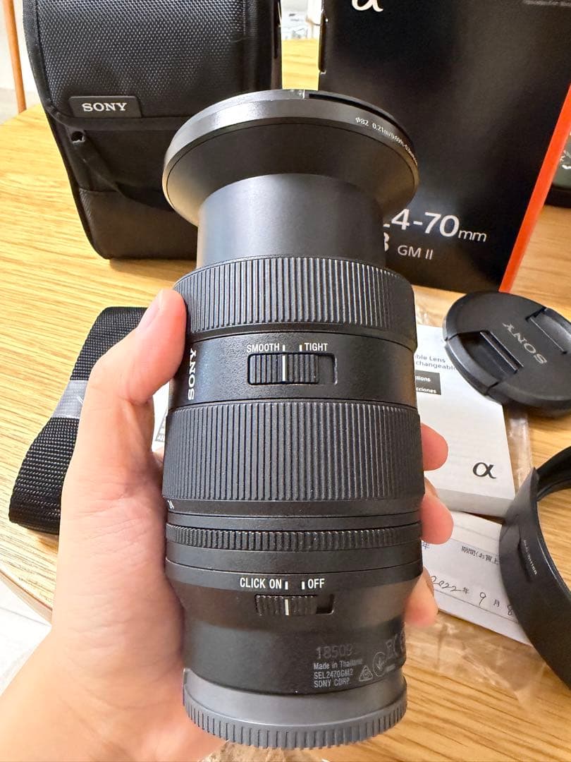 Sony FE 24-70mm F2.8 GM II レンズ