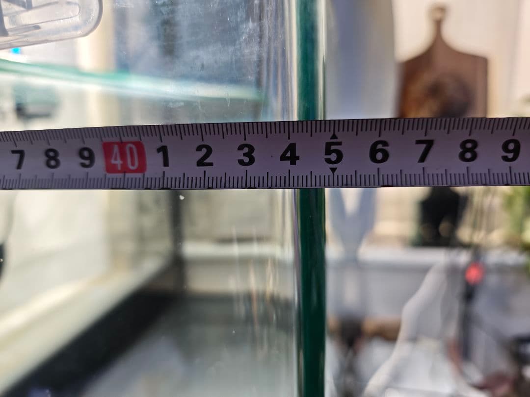 【引取限定】90cmハイタイプ(900×450×500) 曲げオールガラス水槽