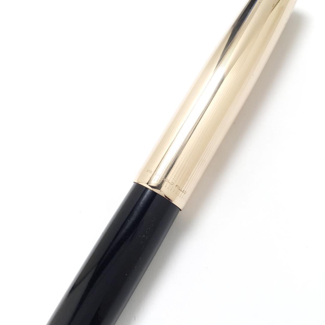 パーカー 51 エアロメトリック フーデットニブ 万年筆 12K金張キャップ